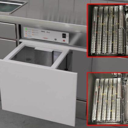 SNC Slide 30-K7 - Laveur-Désinfecteur à ultrasons - modèle Encastrable (vrac/cassettes)